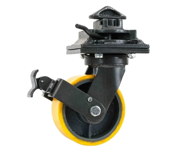 Shipping Container Caster (Single Wheel), 6600 lbs WLL
