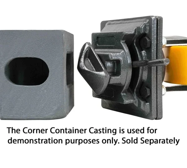 Shipping Container Caster (Single Wheel), 6600 lbs WLL