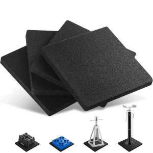 BOYISEN 8.5-inch RV Jack Pads Rubber – Pack of 2