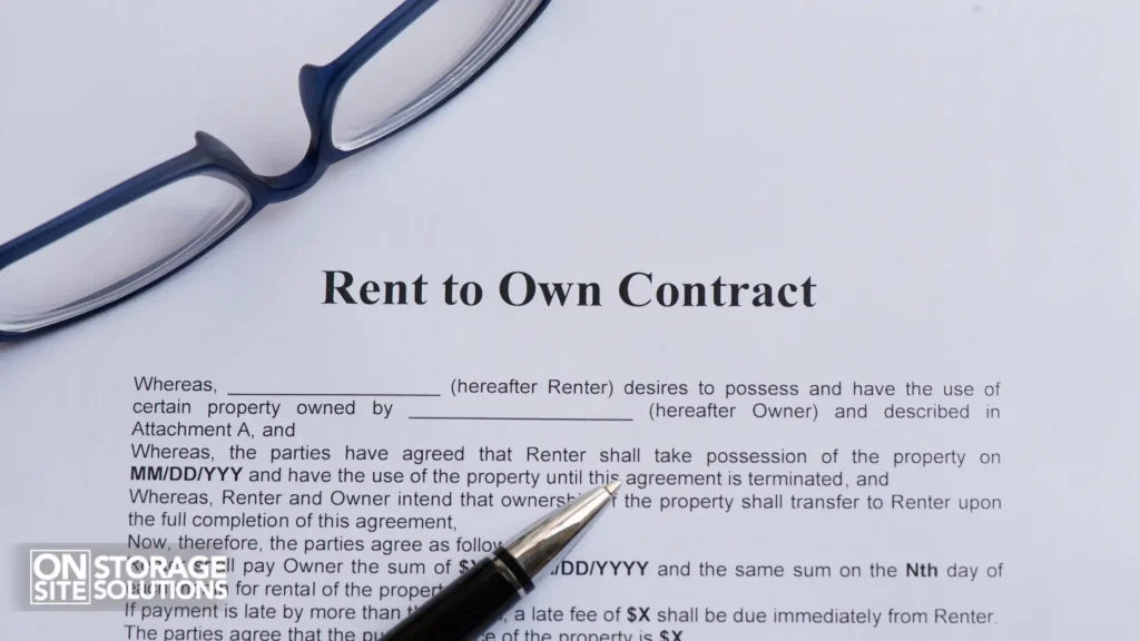How Rent-to-Own Differs From Financing for shipping containers in san diego