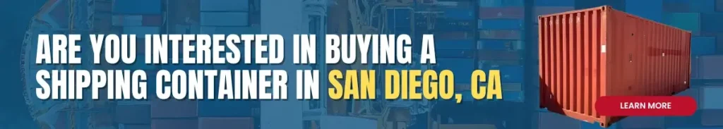 shipping containers for sale san diego