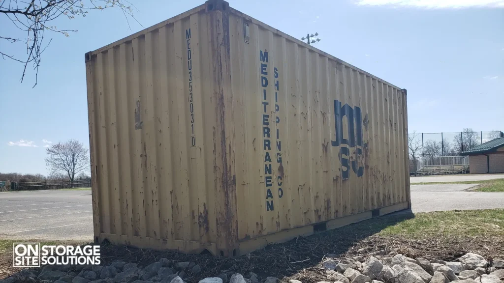 pick the right spot for storage container las vegas delivery