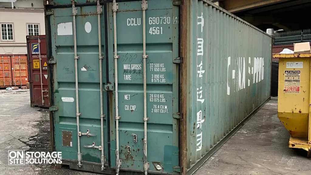 40 foot cargo container prices