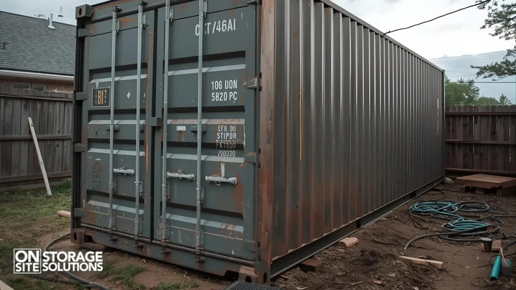 Comparison of different anchoring methods for containers