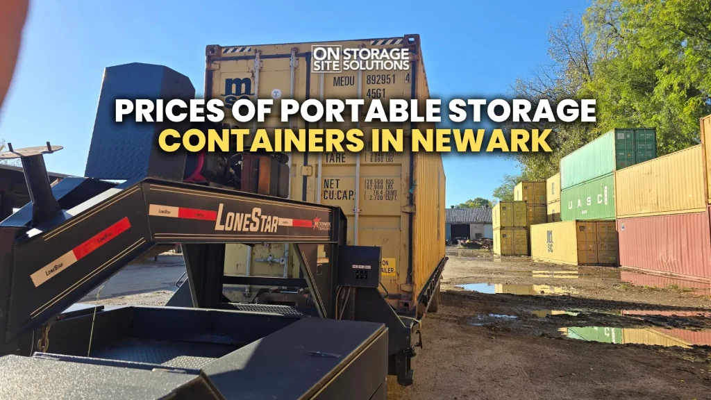 prices of portable storage containers in newark