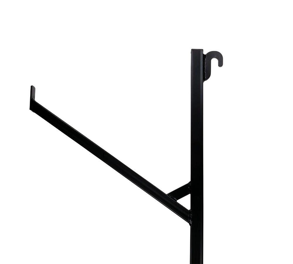 29-1/8" x 53-1/8" 3-Tier Shipping Container Pipe Rack w/ Hook & Stabilizer Bar