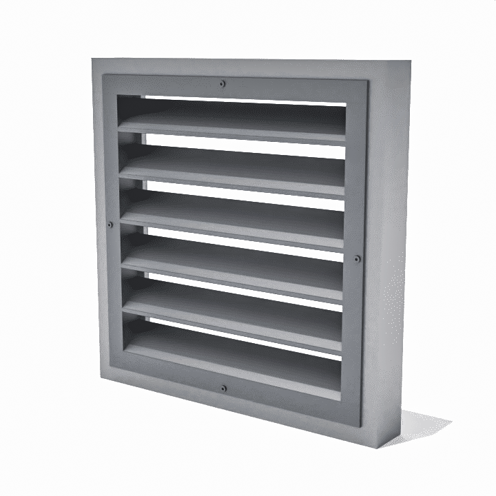 Louver Vent 12" x 12" w/ Frame