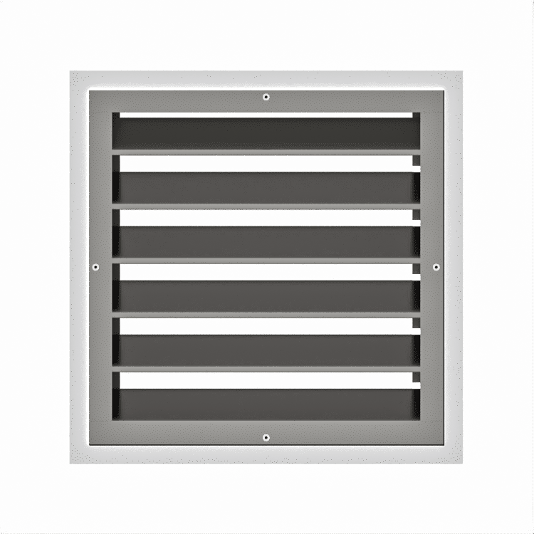 Louver Vent 12" x 12" w/ Frame