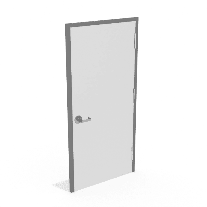3'-0" x 6'-8" Man Door