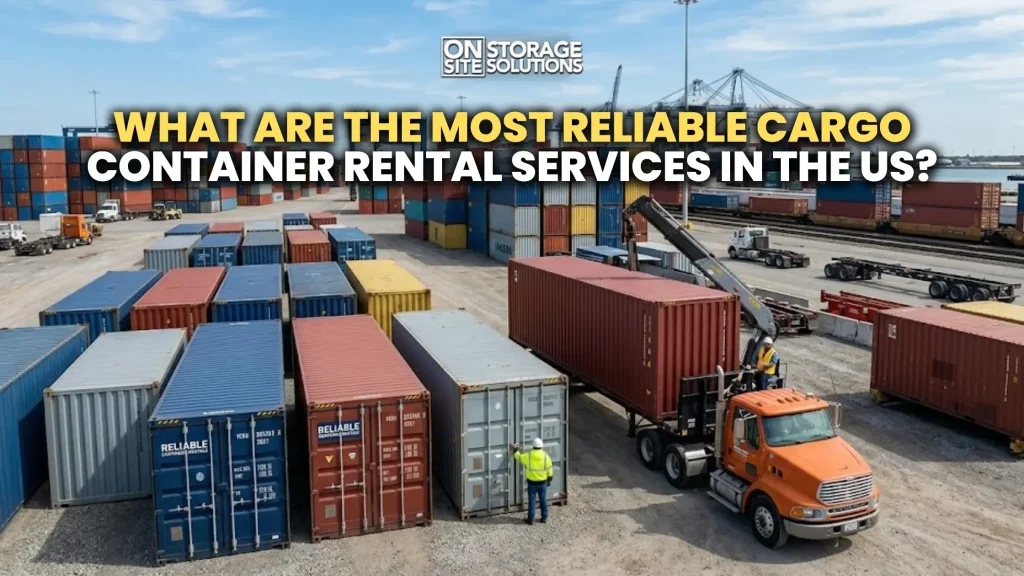 Cargo container rentals providing secure, durable, and weather-resistant storage solutions for residential, commercial, and construction projects.